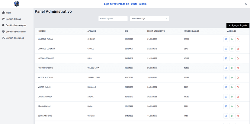 Liga de Fútbol de Veteranos de Palpalá